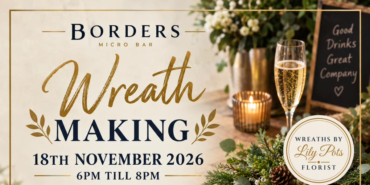 Wreath Making at Borders